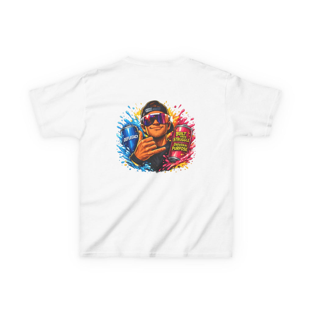 DefLegacy Kids Color Splash T-Shirt — Built From Struggle, Driven by Purpose