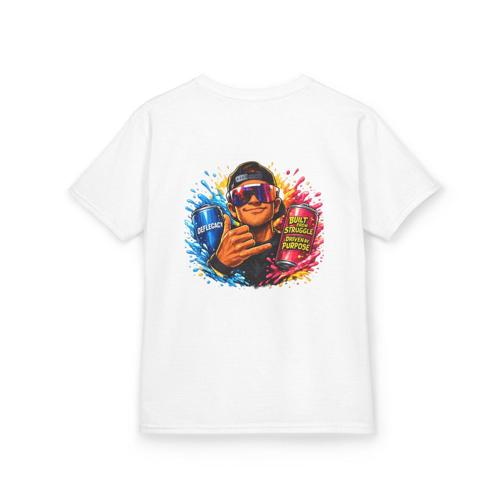 DefLegacy Kids Color Splash T-Shirt — Built From Struggle, Driven by Purpose