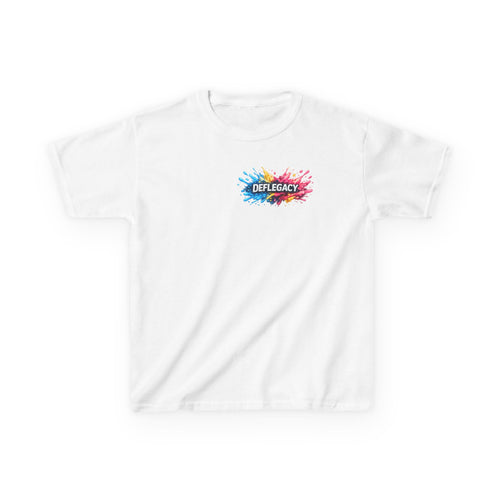 DefLegacy Kids Color Splash T-Shirt — Built From Struggle, Driven by Purpose