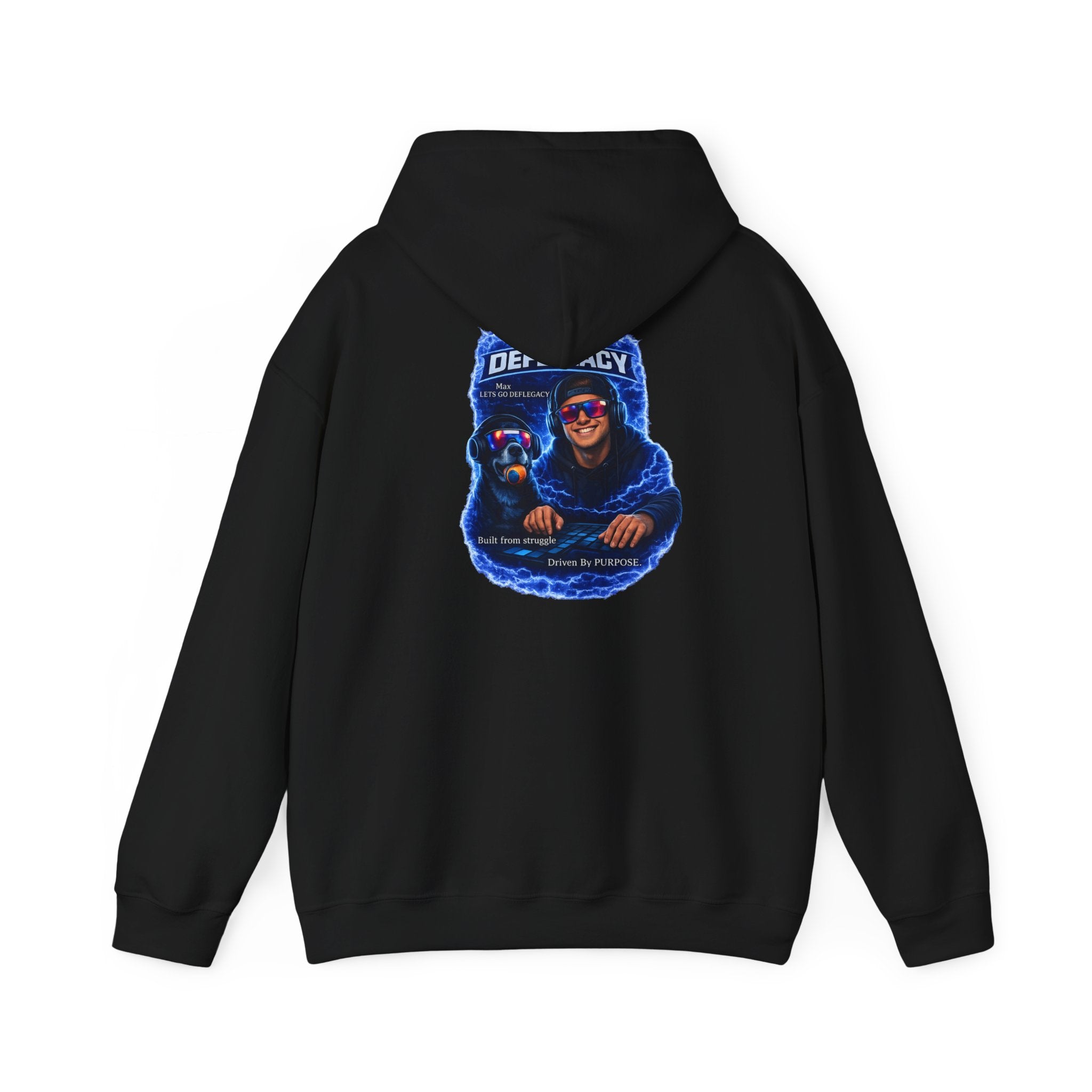 DefLegacy – Blue Voltage Hoodie (Limited Edition)