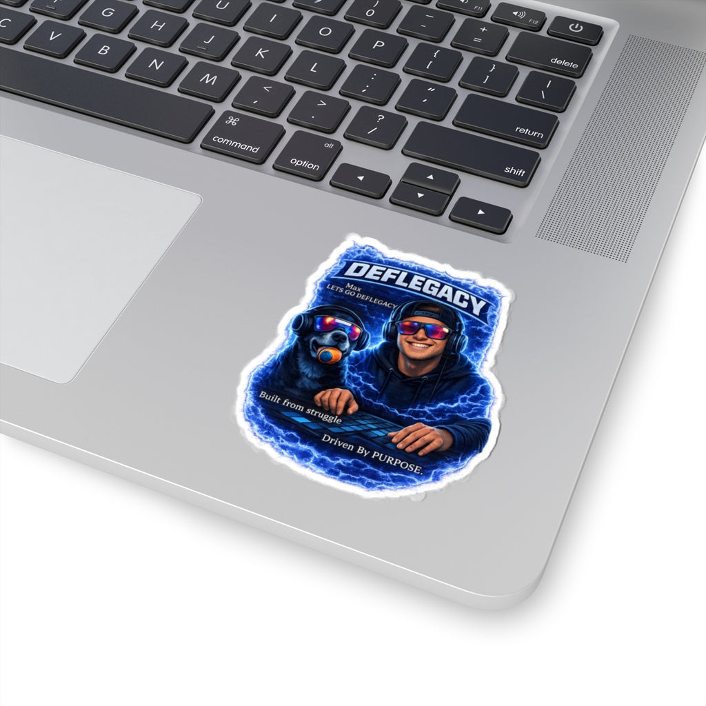 DefLegacy – Blue Voltage Sticker (Limited Edition)