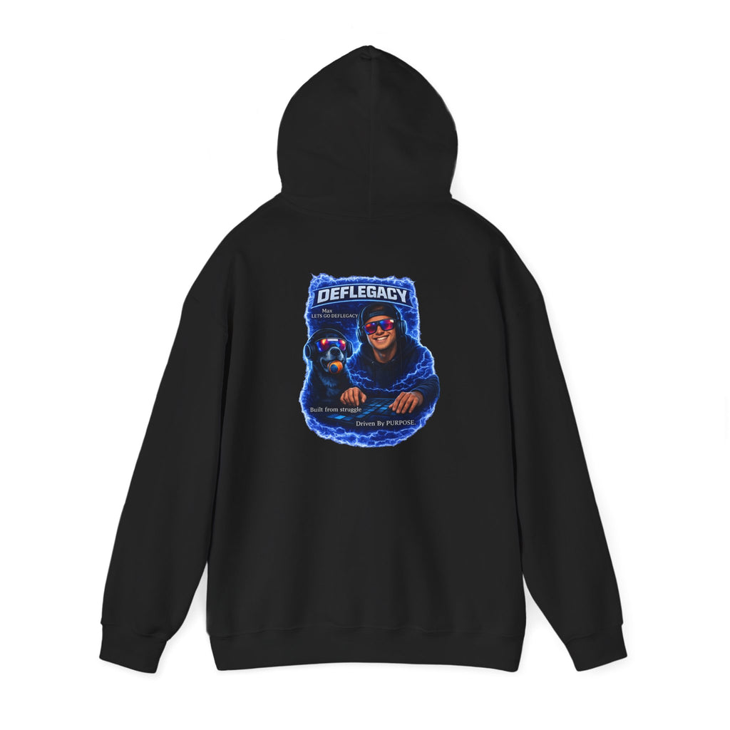 DefLegacy – Blue Voltage Hoodie (Limited Edition)