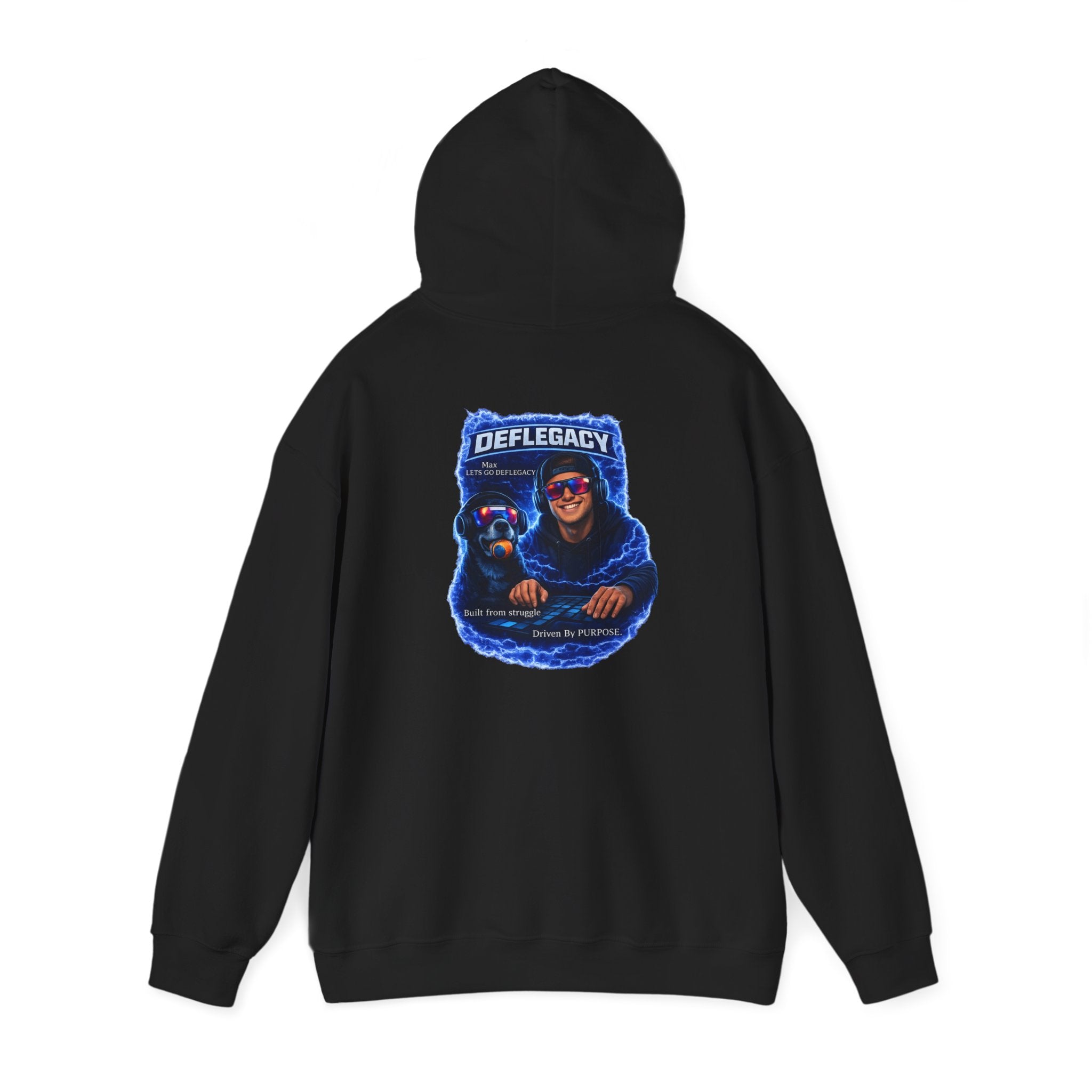 DefLegacy – Blue Voltage Hoodie (Limited Edition)