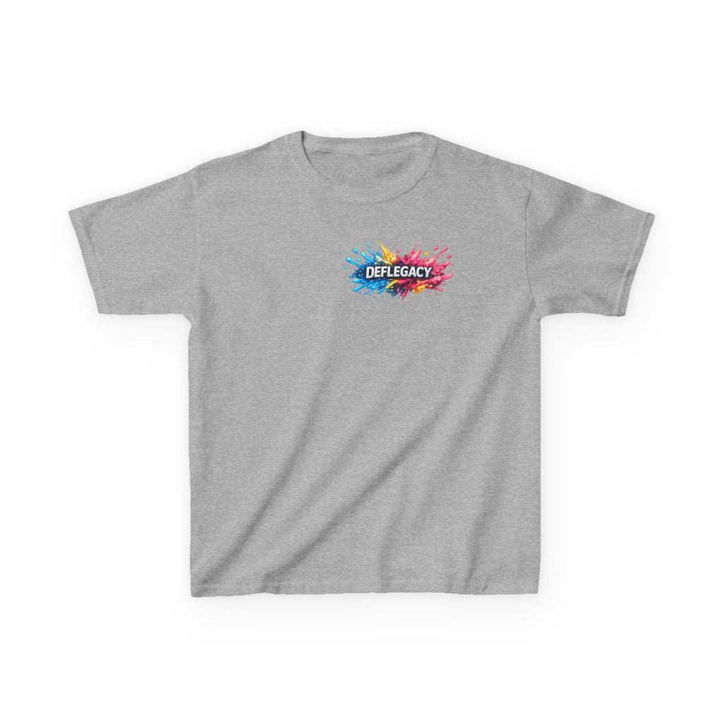 DefLegacy Kids Color Splash T-Shirt — Built From Struggle, Driven by Purpose