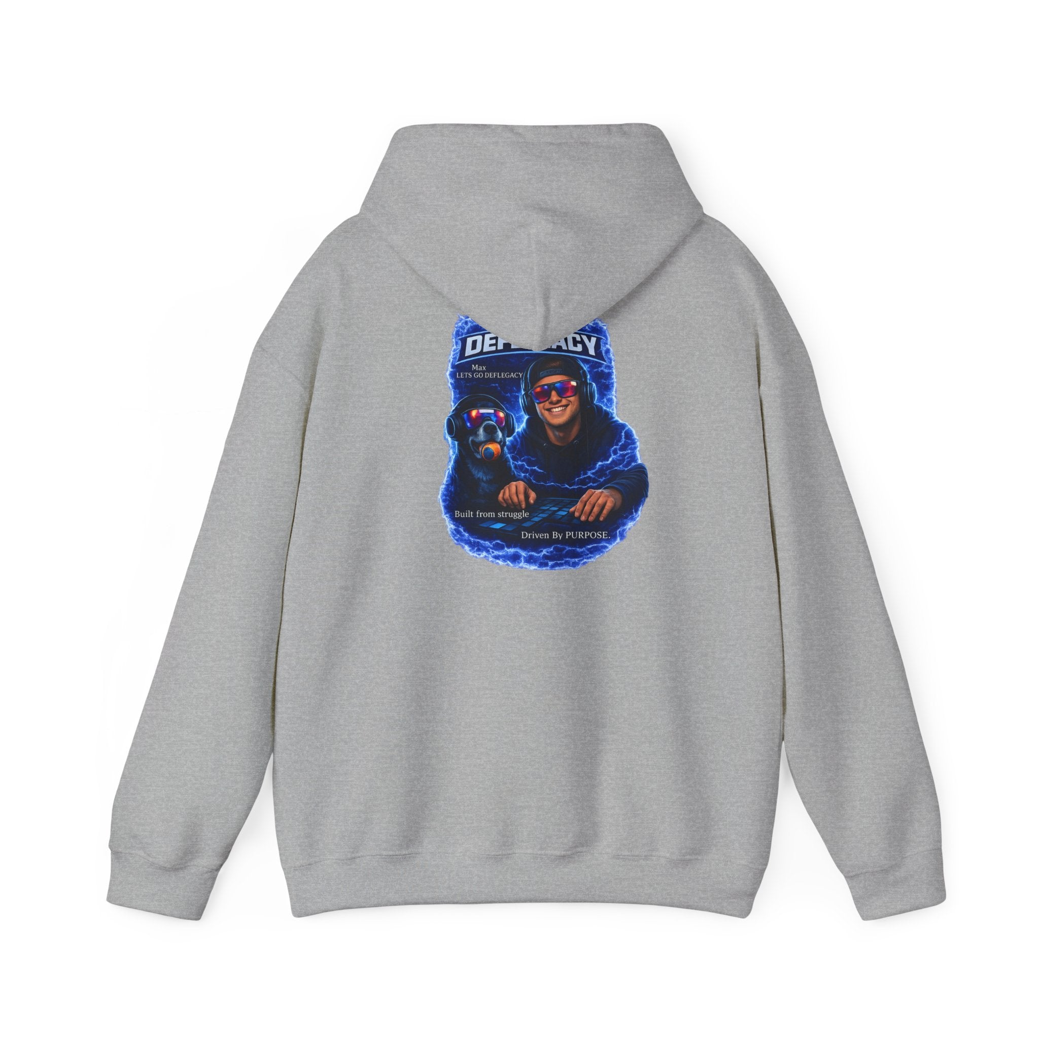 DefLegacy – Blue Voltage Hoodie (Limited Edition)