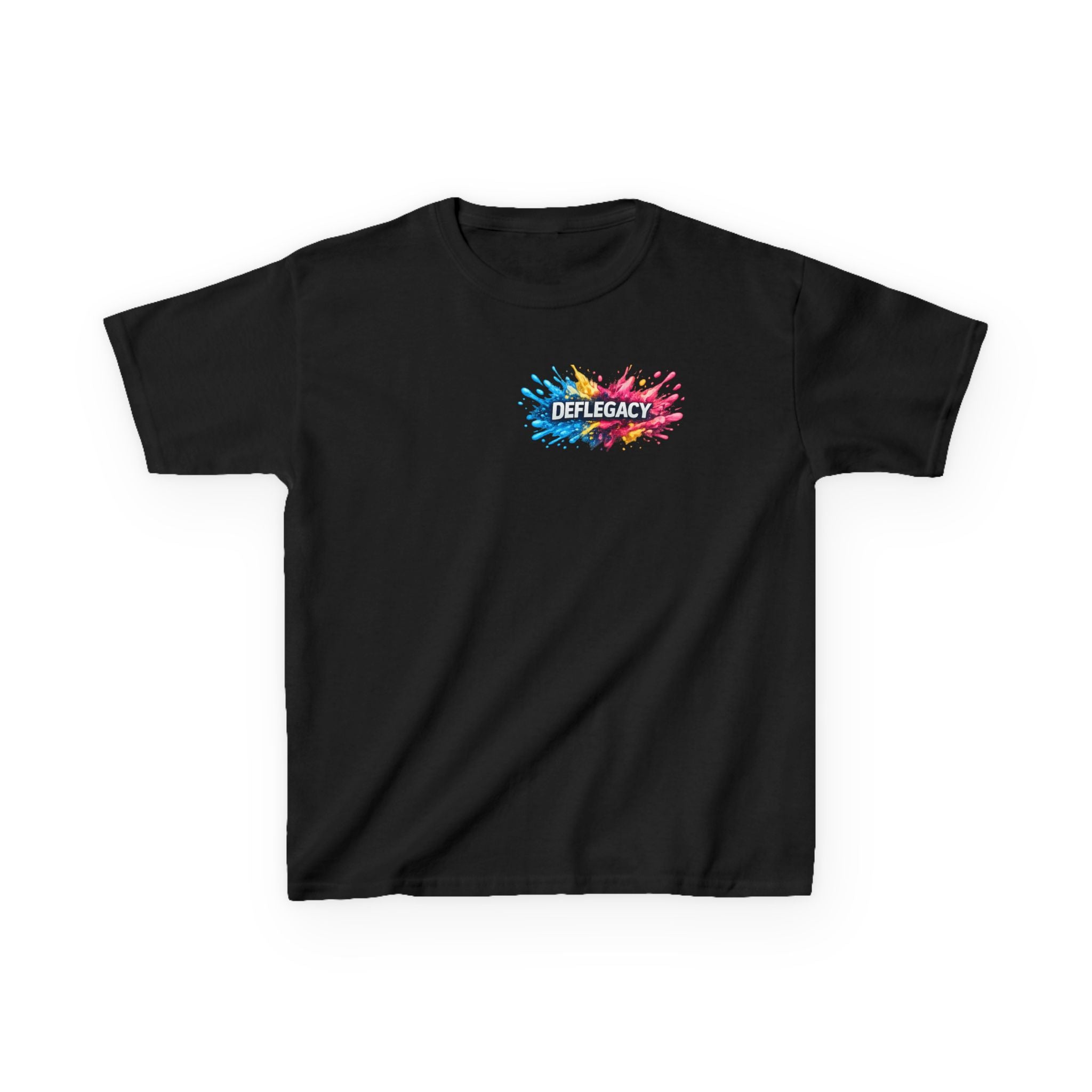 DefLegacy Kids Color Splash T-Shirt — Built From Struggle, Driven by Purpose